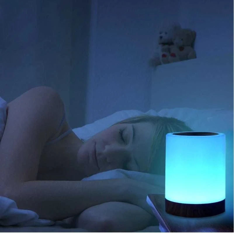 Techly Lampka led rgb touch