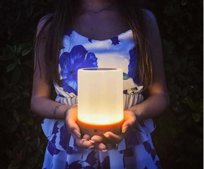 Techly Lampka led rgb touch