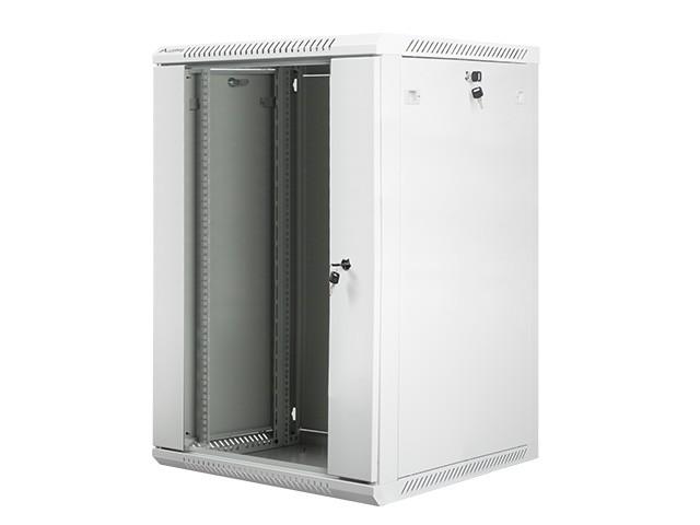 LANBERG WF01-6618-10S sieninis stovas 19 colių išmontuojamas plokščias paketas 18U/600x600mm pilka