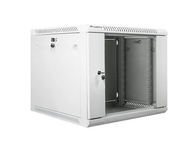 LANBERG WF01-6609-10S sieninis stovas 19 colių išmontuojamas plokščias paketas 9U/600x600mm pilka