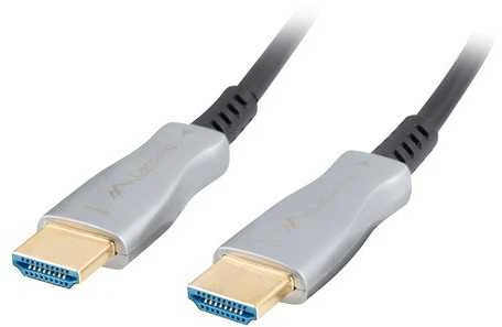Lanberg kabelis hdmi m/m v2.0 80m optyczny aoc ca-hdmi-20fb-0800-bk