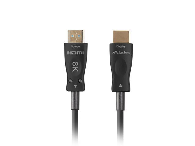 LANBERG HDMI v2.1 8K M/M kabelis 50m optinis AOC