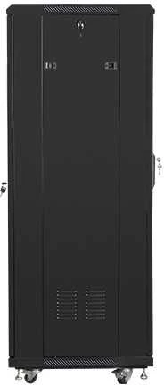 LANBERG FF01-6632-12B-kpl laisvai pastatomas stovas 19 išmontuotas plokščias paketas 32U/600x600mm juodas