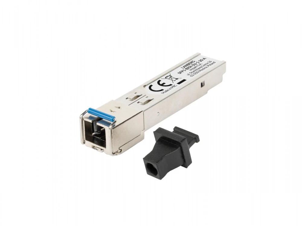 Šakotuvas Lanberg SFP Module BIDI iki 20KM 1GB/S 1310NM/1550NM Gigabit SC/UPC A