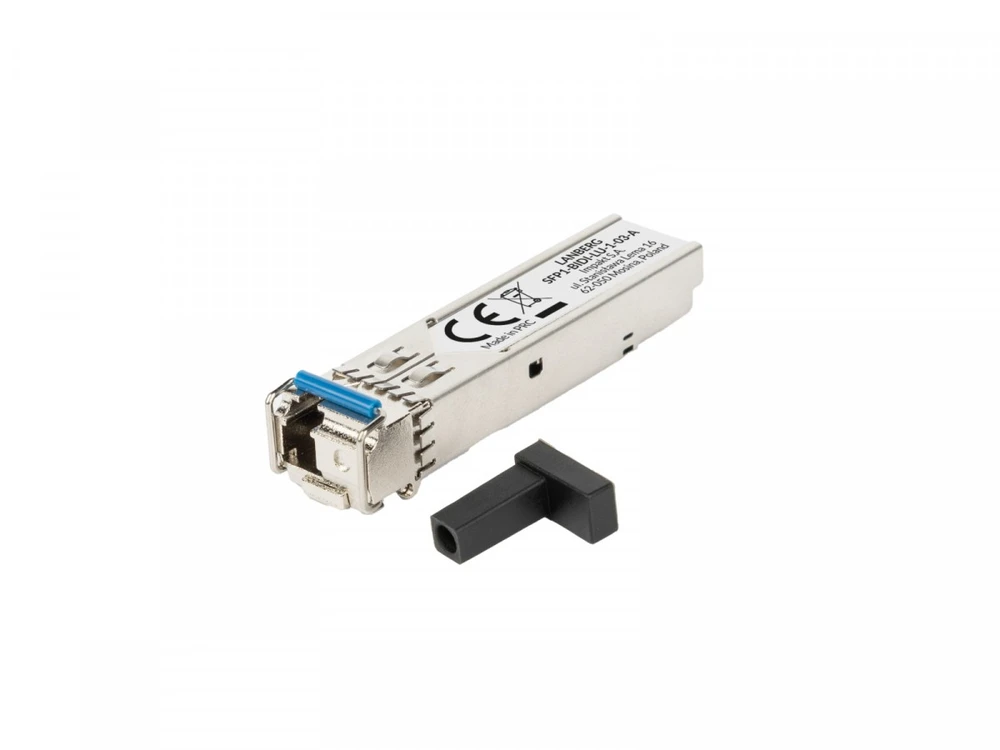 Šakotuvas Modulis SFP Lanberg Šviesolaidinis SFP BIDI iki 3 KM 1 GB/s 1310 NM/1550 NM gigabitas LC/UPC A (SFP1-BIDI-LU-1-03-A)