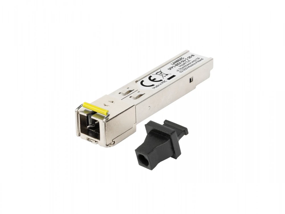 Šakotuvas Lanberg SFPBiDi šviesolaidinis modulis iki 20 km 1 Gb/s 1550 nm/1310 nm gigabitinis SC/UPC B