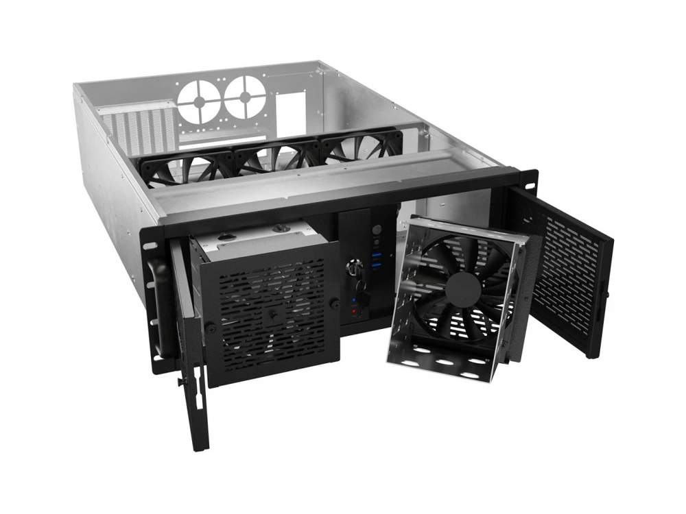 Lanberg Obudowa serwerowa e-atx 650/12 19 cali/4u