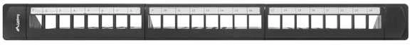 Patch panel lanberg ppks-1124-b (1u; 19")