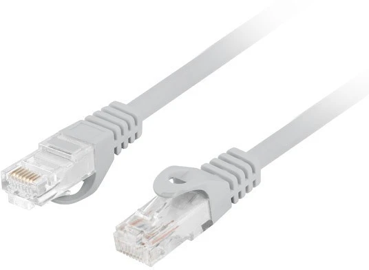 LANBERG Patchcord kat.6 UTP LSZH CU 5m pilkas Fluke pravaziavo