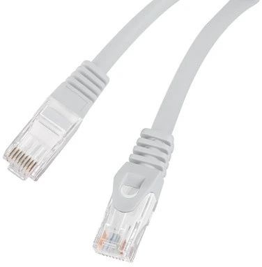 LANBERG Patchcord kat.6 UTP LSZH CU 5m pilkas Fluke pravaziavo