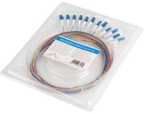 Lanberg Pigtail sm lc/upc pusiau storas 9/125 g657a1 12x2m daugiaspalvis