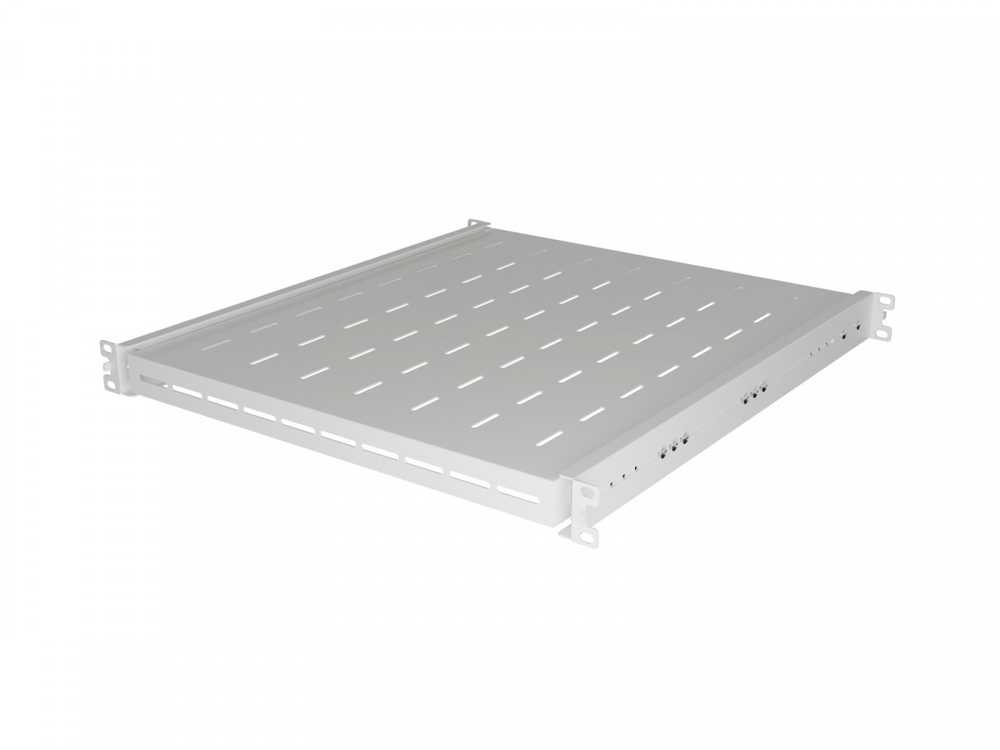 Lanberg Wysuwana półka do szaf rack 19'' 500mm 1U pilka