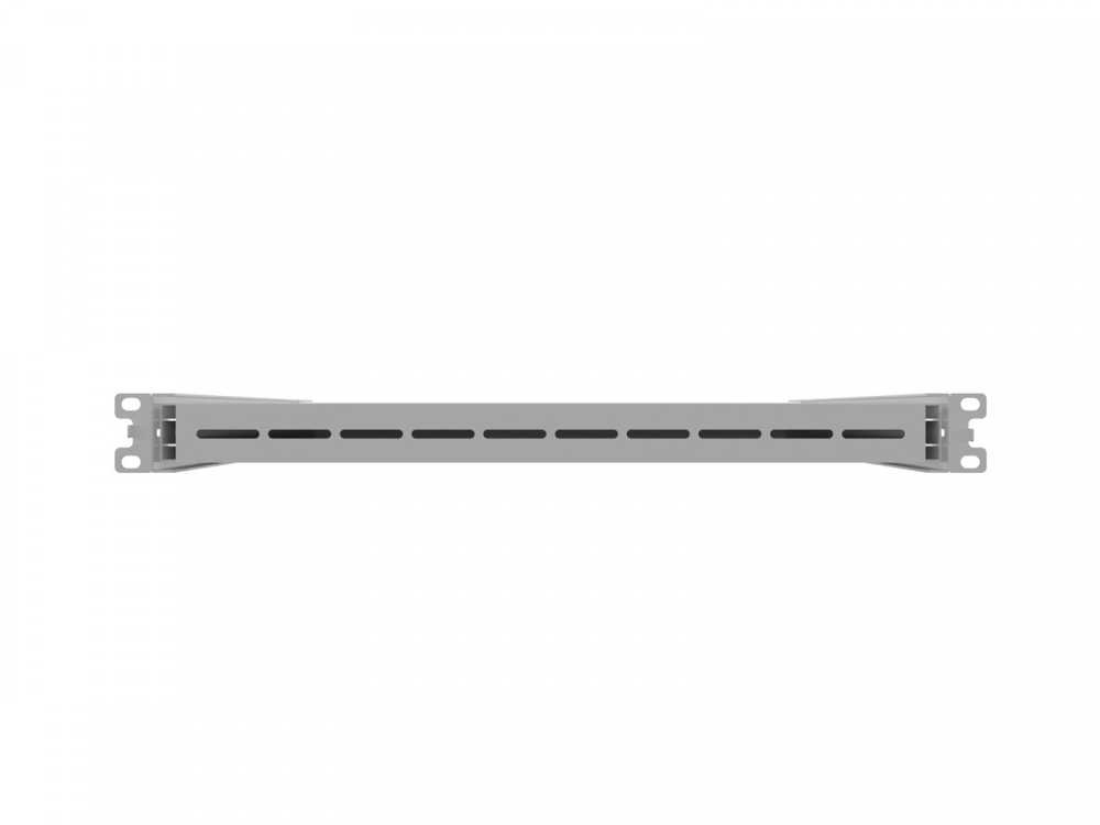 Lanberg Wysuwana półka do szaf rack 19'' 500mm 1U pilka