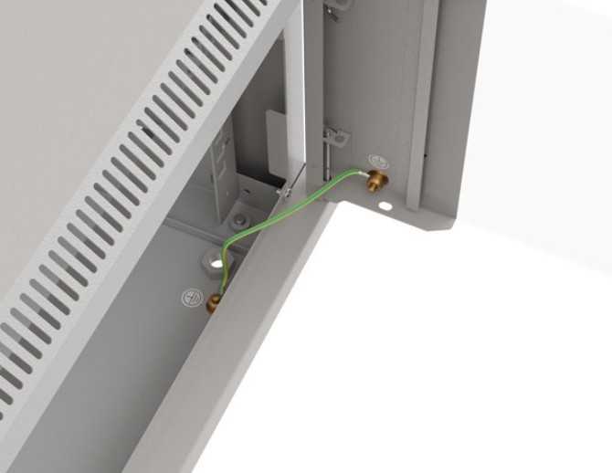 Spinta instalacyjna rack wisząca 19" 6u 540x350 pilka drzwi przeszklone lanberg (flat pack)