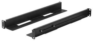 Rinkinys SZYN MONTAŻOWYCH DO SZAF RACK 19" PRZESUWNE 397-680MM JUODA LANBERG