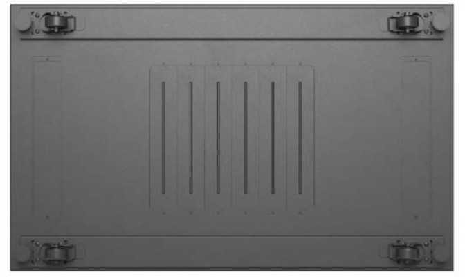 Lanberg FF01 22U 600x1000mm pastatoma serverio spintelė - 19'' - juoda - FF01-6022-23B