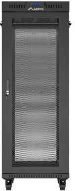 LANBERG Rack spintelė 19 laisvai stovinti 32U 600x1000 plokščia pakuotė su tinklelio durelėmis LCD juodas