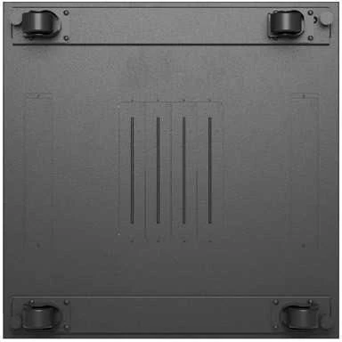 Lanberg 19 colių 47u 800x800 pastatoma rack spintelė su perforuotomis durelėmis, LCD, juoda (plokštos konstrukcijos)