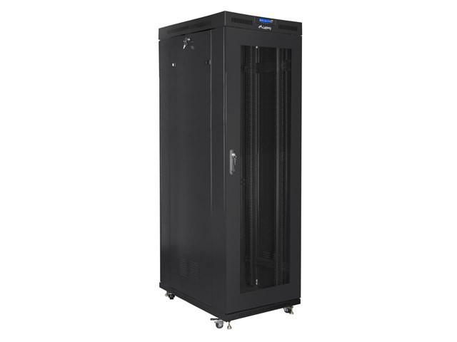 LANBERG laisvai pastatomas stelažas 19 colių spintelė 37U 800x1000 tinklelio durys LCD plokščias paketas juodas