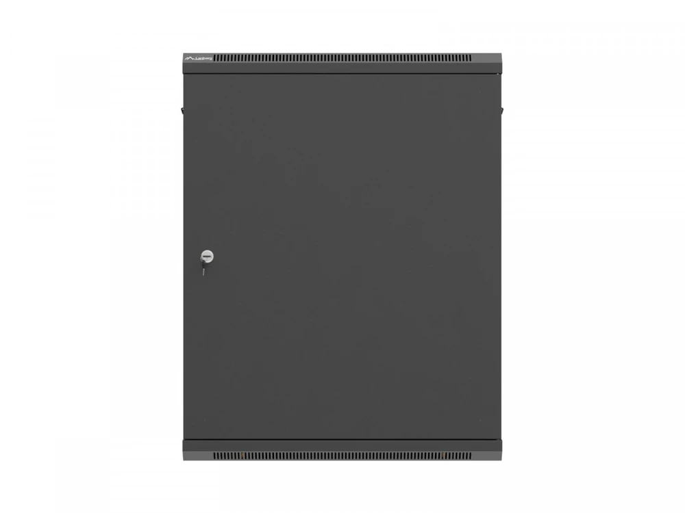 Lanberg pakabinama 19" serverinė spinta 15U 600x600 juoda metalinėmis durimis