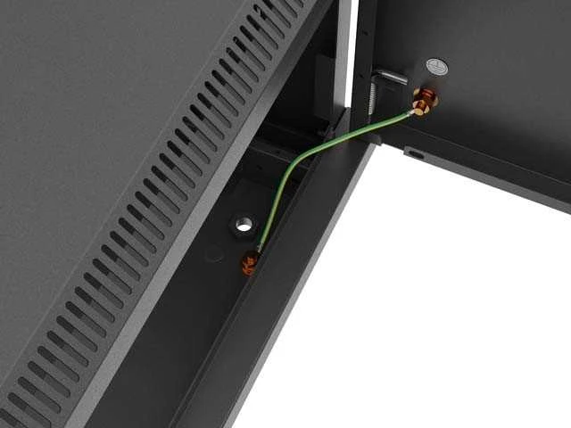 Lanberg WF01-6404-00B rack spintelė 4U prie sienos montuojama lentyna Juodas