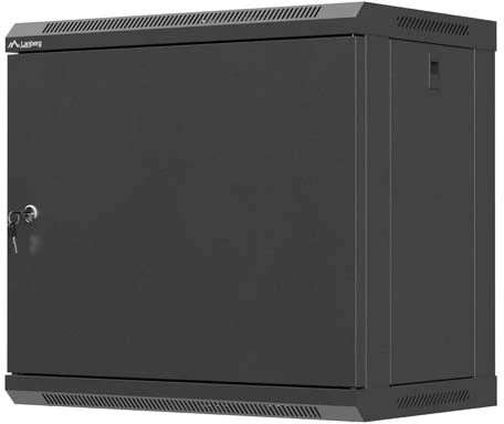 LANBERG rack cabinet 19inch wall-mount 9U/540x350 flat pack with metal door juodas