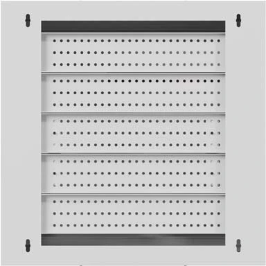 Lanberg montavimo spinta TPR 10'' su MESH plokšte 400X400X140 pilka (sulankstoma) (WAT1-4014-00S)