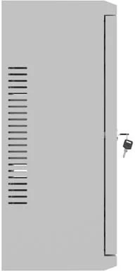 SZAFA INSTALACYJNA TPR 10" & 19" Z PŁYTĄ MESH 560X420X180 Pilka LANBERG (ZŁOŻONA)