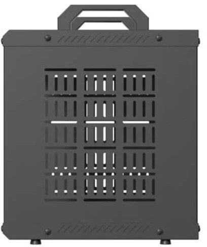 Lanberg Spinta open rack 10" 6u 280x300 juoda or10-2306-b