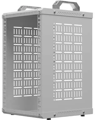 Lanberg Spinta open rack 10 cali 9u 280x300 pilka or10-2309-s