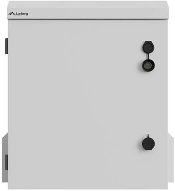 Lanberg Spinta rack wisząca 10 cali hermetyczna ip55 montaż na ścianie/słupie 420x300x500mm pilka (złożona)