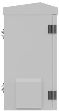 Lanberg Spinta rack wisząca 10 cali hermetyczna ip55 montaż na ścianie/słupie 420x300x500mm pilka (złożona)