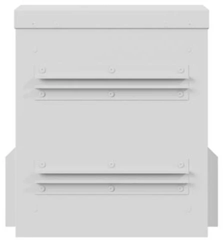 Lanberg Spinta rack wisząca 10" hermetyczna ip55 montaż na ścianie/słupie320x220x400 pilka (złożona)