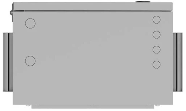 Lanberg Spinta rack wisząca 10" hermetyczna ip55 montaż na ścianie/słupie320x220x300 pilka (złożona)