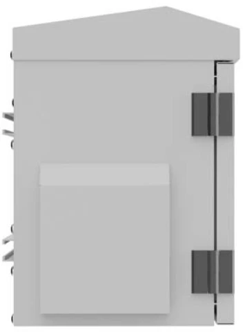 Lanberg Spinta rack wisząca 10" hermetyczna ip55 montaż na ścianie/słupie320x220x300 pilka (złożona)