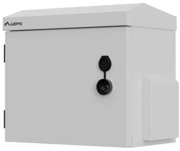 Lanberg Spinta rack wisząca 10" hermetyczna ip55 montaż na ścianie/słupie320x220x300 pilka (złożona)