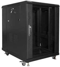 Laisvai pastatoma serverio spinta Lanberg ‎FF01-6815-12B | spalva: juoda
