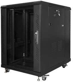 Laisvai pastatoma serverio spinta Lanberg ‎FF01-6815-12B | spalva: juoda