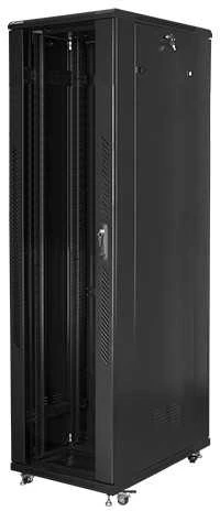 Lanberg Spinta stojąca rack 19 47u 800x1000mm juoda