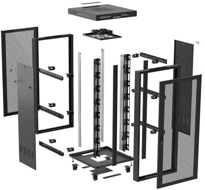 Lanberg Telekomunikacijų spinta rack 80x80 42U