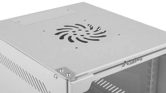 Lanberg WF10-2306-10S Rack spintelė (6u; 329 mm / 280 mm / 310 mm; montuojama ant sienos; stiklinė; 10 colių; pilka)