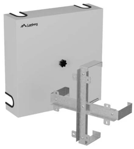 Lanberg Stelaż zapasu kabla 400x400 pilka ak-3144-s
