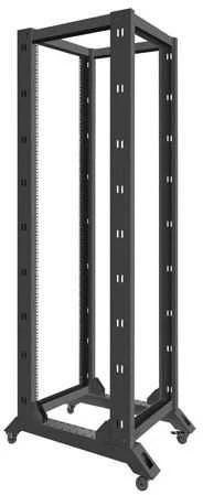 Atviras stovas Lanberg 42U 600X800, juodas