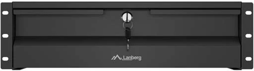 Lanberg stalčius 19" 3U 360mm juoda spintelėms