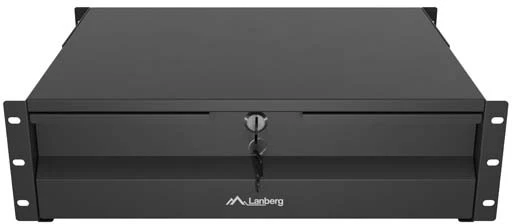 Lanberg stalčius 19" 3U 360mm juoda spintelėms