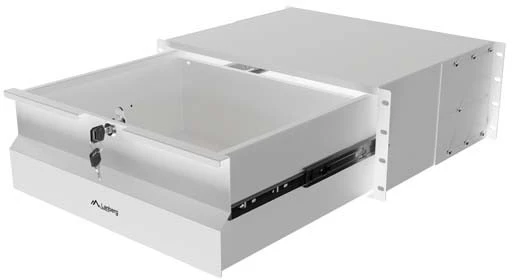 Lanberg szuflada do szaf 19" 4U 360mm pilka