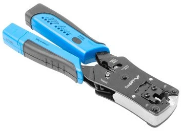 Lanberg RJ-45 ir RJ-11 kištukų užspaudimo įrankis + testeris nt-0203