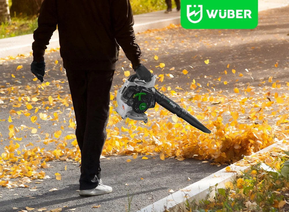 Benzininis lapų pūstuvas/siurblys WUBER W43434