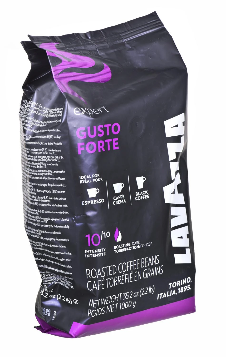 Kavos pupelės LAVAZZA Gusto Forte, 1kg.