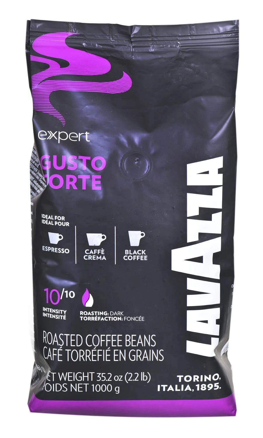 Kavos pupelės LAVAZZA Gusto Forte, 1kg.